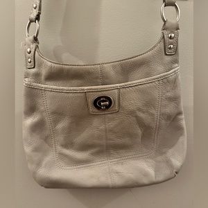 Tan COACH cross body